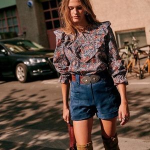 NWT Sézane West Shirt